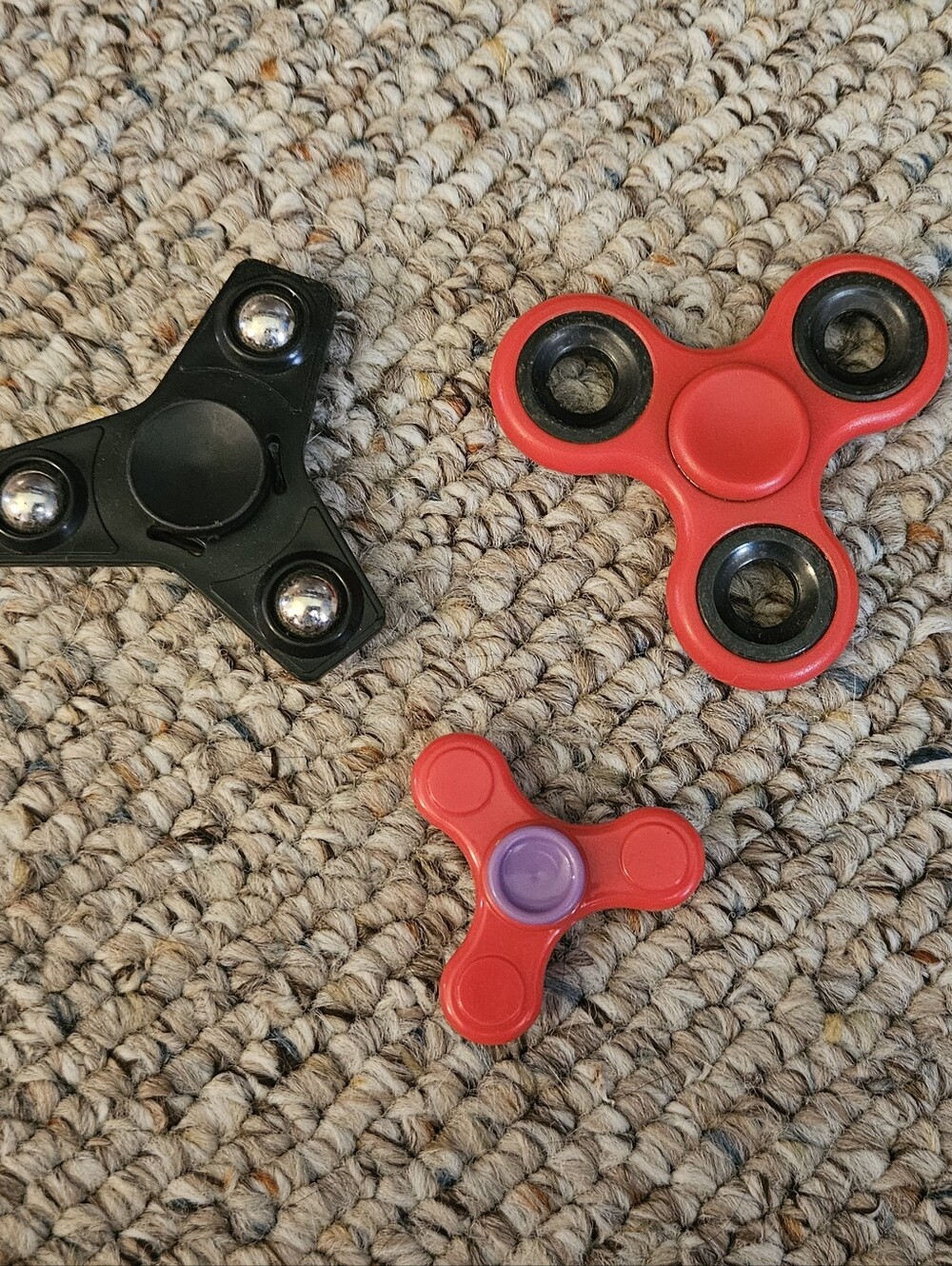 Lot Of 3 Fidget Spinners